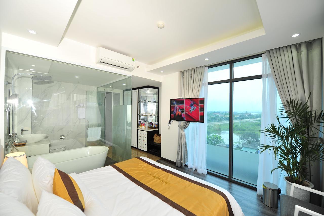 Aha Golden Dragon Hotel Ninh Bình Exteriör bild